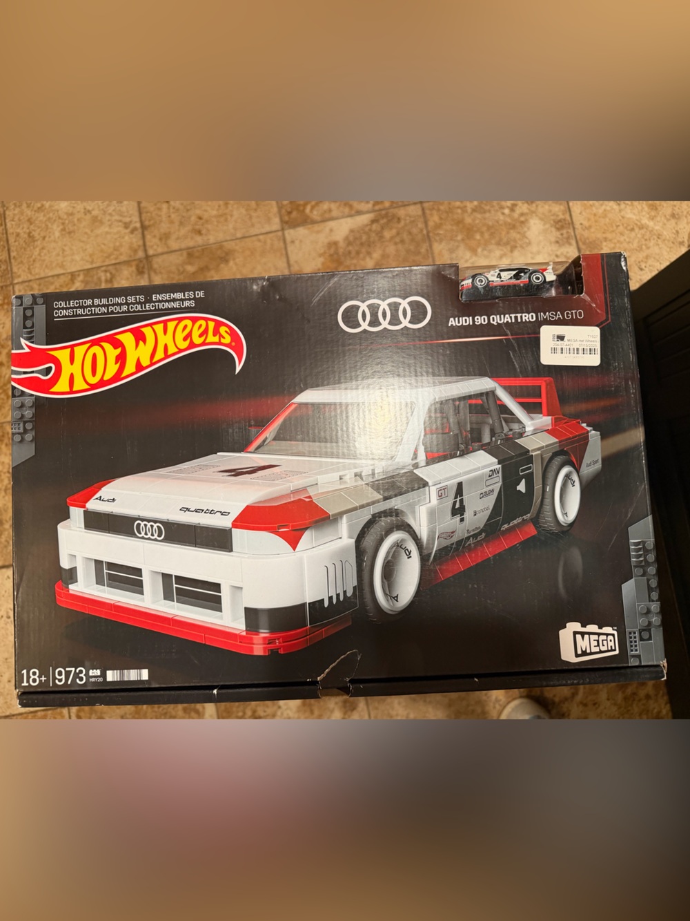 Hot Wheels Audi 90 Quattro IMSA GTO Collector Building Set
